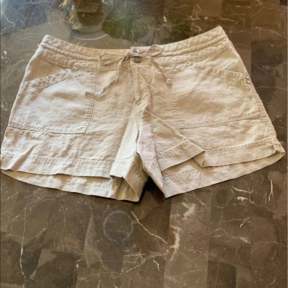 INC Womens LinenShorts
